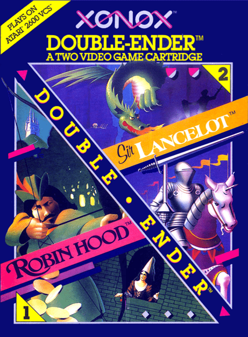 Sir Lancelot box art for Atari 2600